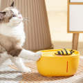 2L Bee Pet Water Dispenser Cats Intelligent Circulating Filtered Water Dryer, Model: USB Direct Plug
