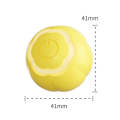 Intelligent Rolling Ball Cats Motorized Toy Pets Teasing Toys(Yellow)