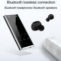 M27 1.8 Inch Bluetooth MP3/MP4 Music Player E-Book Recorder, Size: 32GB(Black)