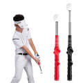 PGM HGB022 Golf Retractable Swing Practice Stick Indoor Golf Sound Assistant Practitioner(Black)