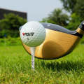 30pcs /Box PGM QT029 Golf Wooden Tee Limit Adjustable Height Ball Spike Golf Depth Marker Tee(69mm)