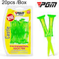 20pcs /Box PGM QT024 Golf Ball Tee Competition Ball Studs 8 Point Crown Tip Durable Anti-Hitting(...
