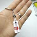 2 PCS Fashion Metal Keyring Car Keychain Auto Key Chain Key Ring