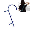 Back Hook Massager Neck Self Muscle Pressure Stick Tools Manual Trigger Point Massage Rod(Dark Blue)