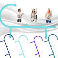 Back Hook Massager Neck Self Muscle Pressure Stick Tools Manual Trigger Point Massage Rod(Dark Blue)
