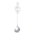 Creative Musical Note Spoon Coffee Stirring Scoop Stainless Steel Titanium Music Bar Spoon Gift S...