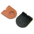 Pressure Pad Non-slip Filling Corner Coffee Pad, Size:Small 12.514cm(Black)