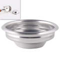 Semi-automatic Coffee Machine Stainless Steel Powder Bowl Brewing Head Filter Bottomless Handle F...