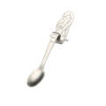 Creative Coffee Spoon Mermaid Shape Handle Spoons Flatware Drinking Tools, Color:True Color