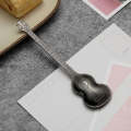 Stainless Steel Coffee Mixing Spoon Creative Musical Instrument Shape Spoon, Style:Guitar, Color:...
