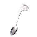 2 PCS Stainless Steel Dolphin Shape Cartoon Coffee Stirring Spoon Ice Cream Spoon Child Feeding S...
