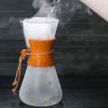 Heat Resistant Glass Coffee Pot Convenient Hand Made Pot, Specification:600ml Coffee Pot