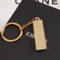 Luxury Man Car Key Rings Accessory Gold Key Chain Golden Keychains Keyrings Women Handbag Charms ...