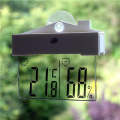 Digital Weather Station Suction Cup Indoor Outdoor Thermometer Large LCD Window Thermometer Hydro...