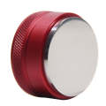Macaron Stainless Steel Coffee Powder Flat Powder Filling Device, Specification:Flat(Red)