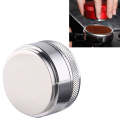 Macaron Stainless Steel Coffee Powder Flat Powder Filling Device, Specification:Flat(Silver)