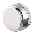 Macaron Stainless Steel Coffee Powder Flat Powder Filling Device, Specification:Flat(Silver)