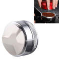 Macaron Stainless Steel Coffee Powder Flat Powder Filling Device, Specification:Three Pulp(Silver)