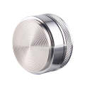 Macaron Stainless Steel Coffee Powder Flat Powder Filling Device, Specification:Thread(Silver)