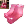 Non-Magnetic Portable Household Plastic High Tube Bubble Foot Shoes Bubble Bucket, Size:Height 16...