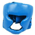 WSD001 Adjustable Adult Fighting Training Helmet Boxing Protective Gear(Blue)