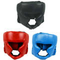 WSD001 Adjustable Adult Fighting Training Helmet Boxing Protective Gear(Black)