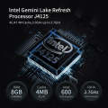 GMK KB3 Windows 11 / Linux System Mini PC, Intel Gemini Lake Refresh Processor J4125 Quad Core up...