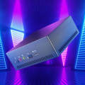 MN22 Barebone Mini PC, AMD Athlon Gold 3150U CPU, No RAM+Hard Disk, Support 3 Screens Output(Silv...