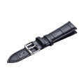 Calfskin Detachable Watch Leather Watch Band, Specification: 16mm (Black)