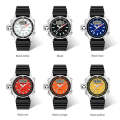 SANDA 3008 Multifunctional Men Outdoor Sports Noctilucent 50m Waterproof Digital Wrist Watch (Black)