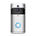 M4 720P Smart WIFI Ultra Low Power Video PIR Visual Doorbell with 3 Battery Slots,Support Mobile ...