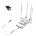 VONETS VAR1200-H 1200Mbps Wireless Bridge External Antenna Dual-Band WiFi Repeater, With DC Adapt...