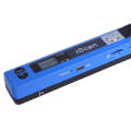 iScan01 Mobile Document Handheld Scanner with LED Display, A4 Contact Image Sensor(Blue)