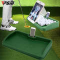 PGM Golf Service Box with Phone Stand, Capacity: about 100 Balls(Color:Black Size:Character Pattern)