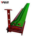 PGM 3m Golf Solid Wood Putter Trainer Practice Set Training Mat