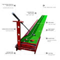 PGM 3.5m Golf Solid Wood Putter Trainer Practice Set Training Mat