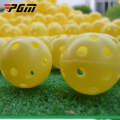 PGM 10 PCS Golf Indoor Exercise Hollow Ball (Yellow)