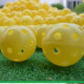 PGM 10 PCS Golf Indoor Exercise Hollow Ball (Yellow)