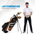 PGM Golf Nylon Lightweight Bag with Holder(Black White)