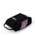 PGM Golf Convenient and Breathable Wear-resistant Nylon Shoe Bag (Black Pink)