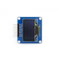 Waveshare 1.3 inch 128*64 OLED(A), SPI/I2C interfaces, Curved Horizontal Pinheader