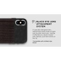 BLACK EYE Iphone 8 Plus / 7 Plus Photo Case With Black Eye Lens Attachment System + Wrist Strap
