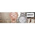 Authentic DKNY Parsons Rose Gold Stainless Steel Chronograph Ladies Watch