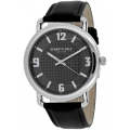Authentic KENNETH COLE Classic Black Leather Mens Watch