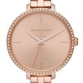 Authentic MICHAEL KORS Charley Crystal Accented Rose Gold Ladies Watch