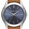 Authentic MICHAEL KORS Runway Leather Mens Watch