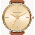 Authentic MICHAEL KORS Charley Crystal Accented Ladies Watch