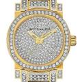 Authentic WITTNAUER Adele Crystal Pave Stainless Steel Ladies Watch