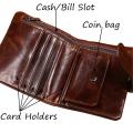 Genuine Leather Men's Vintage Wallets
