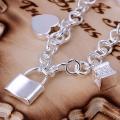 5 Silver Charms Bracelet